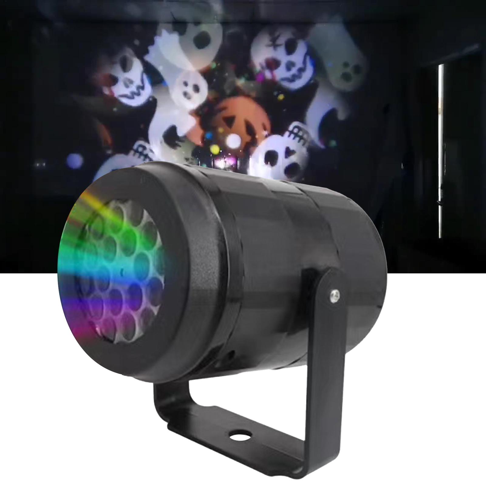 Outdoor Lighting Ideas For Party - Schneeflocken-Weihnachtsprojektor, USB-betriebene rotierende Weihnachtsmuster-LED-Bühnenbeleuchtung, Außen-Nachtbeleuchtung Weihnachtsdekoration