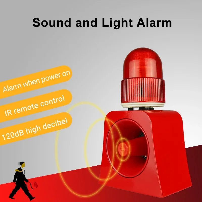 Outdoor Lighting Beacon - SF-503 Warnsignalleuchte und Hupensirene, 120 dB