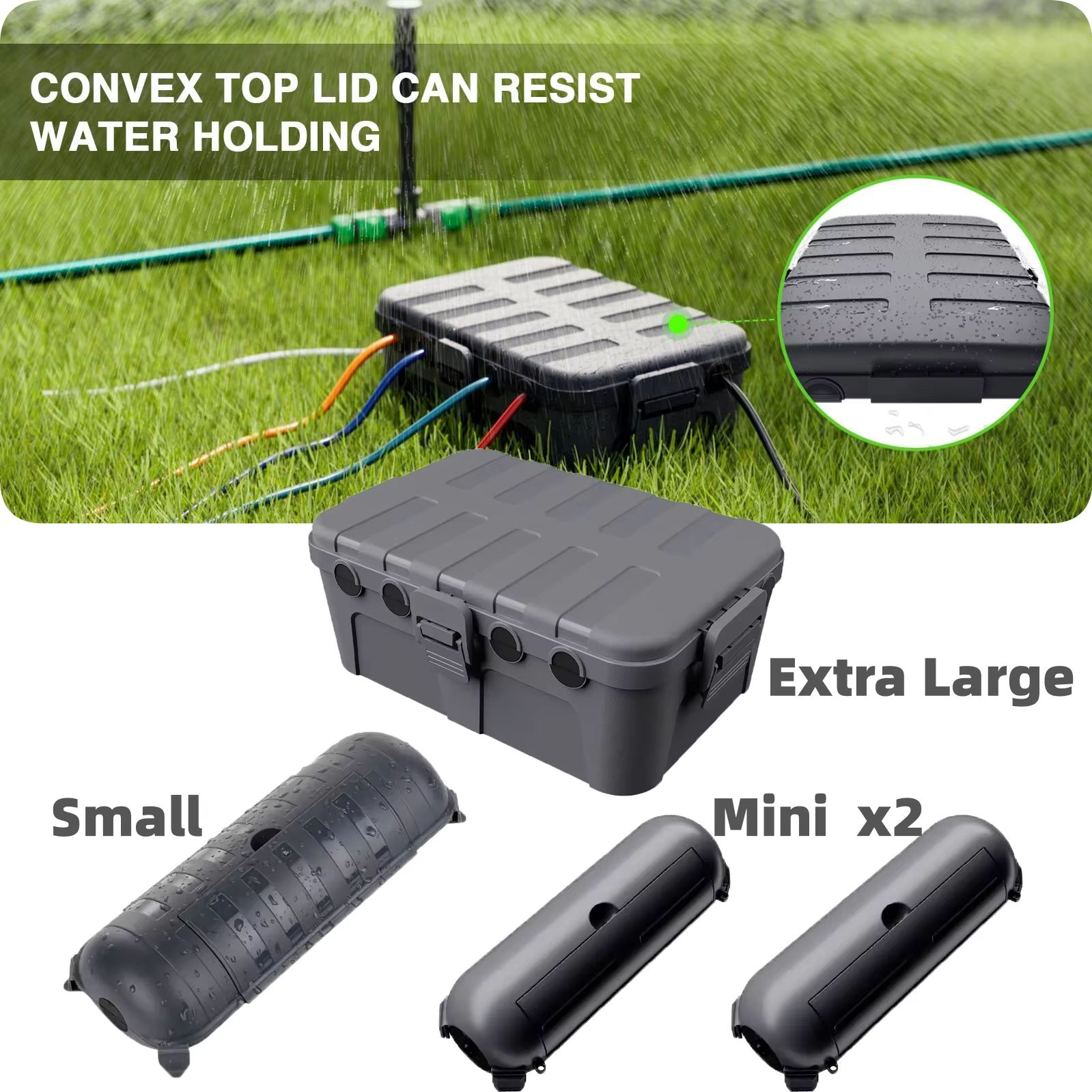 Outdoor Lighting Electrical Box - Große Wetterfeste Outdoor-Elektrobox-Kabelabdeckungen zum Schutz von