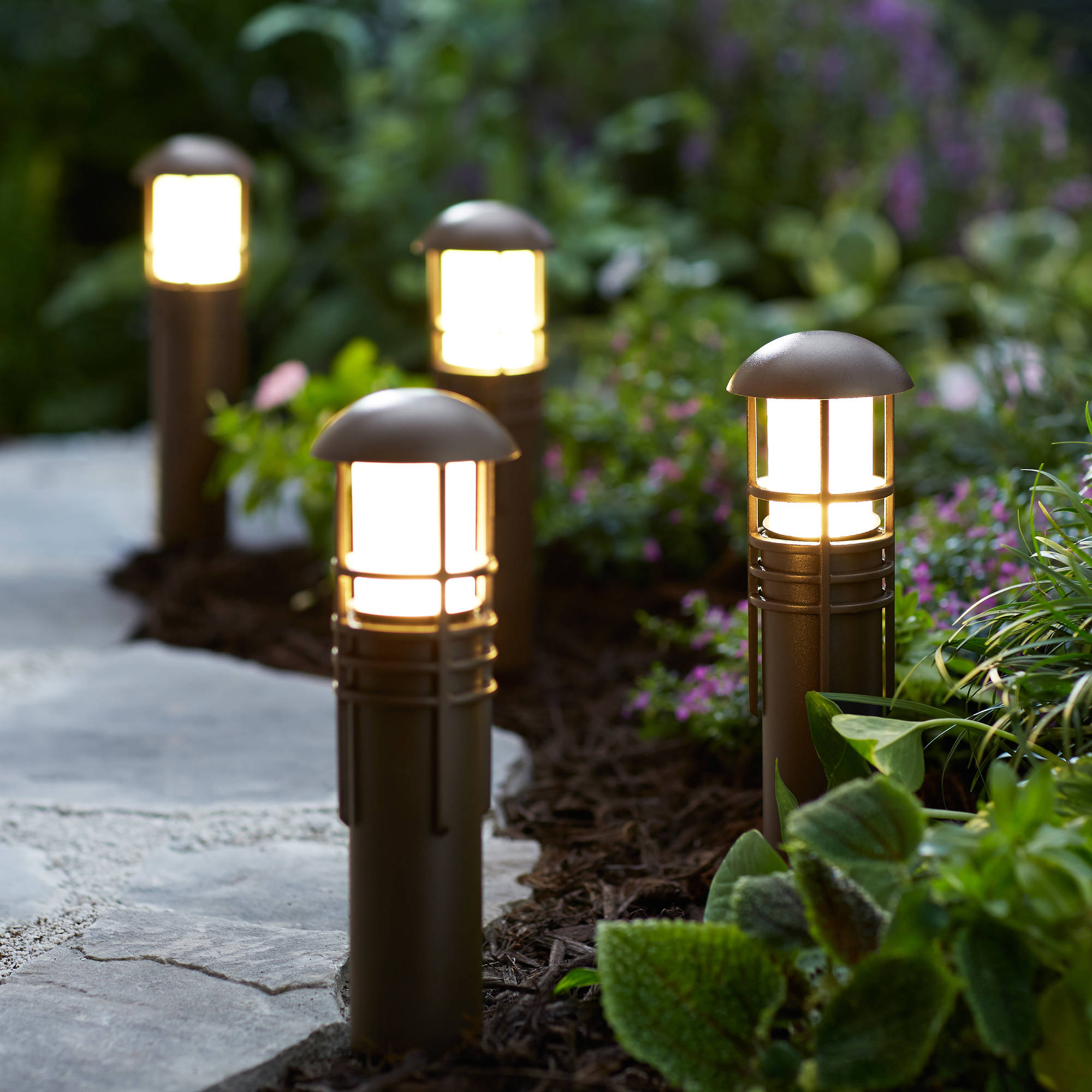 Outdoor Lighting Low Voltage - QACA 12V 3W Niederspannungs-LED-Wegeleuchten IP65 Wasserdichte