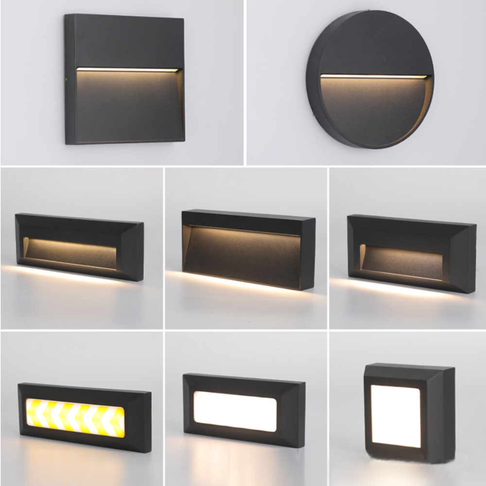Outdoor Lighting Amazon - LED-Wandleuchten für den Außenbereich, Oberflächenmontage, Veranda-Licht,