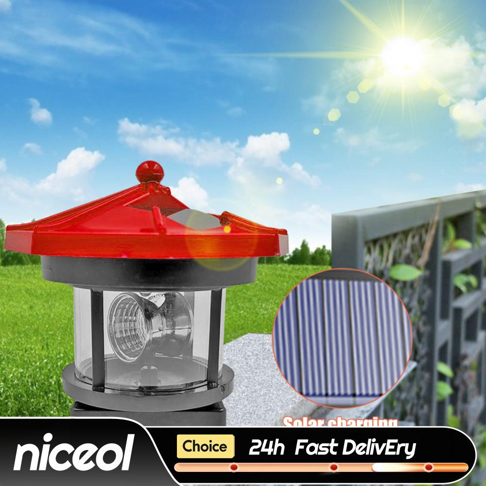 Outdoor Lighting Beacon - Intelligenter Sensor-Leuchtturm mit Solar-LED-Beleuchtung, Praktische Multifunktionale