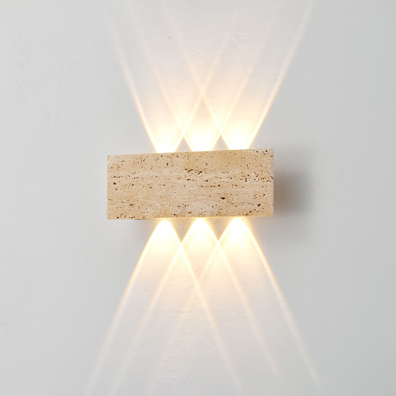 Outdoor Lighting Amazon - Wabi-sabi LED Wandleuchte Gartenleuchte Stein IP65
