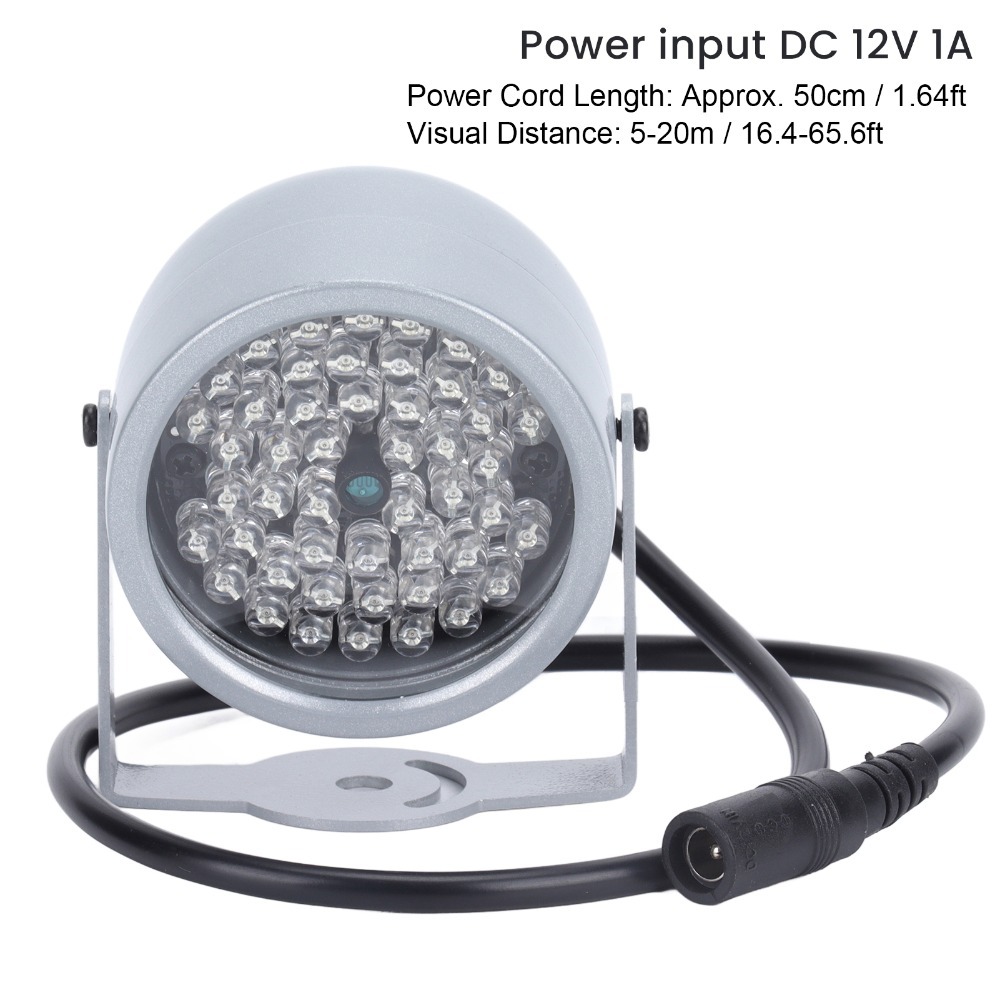 Outdoor Lighting Voltage - 48 LEDs Infrarot-Fülllicht mit 12V Spannung,