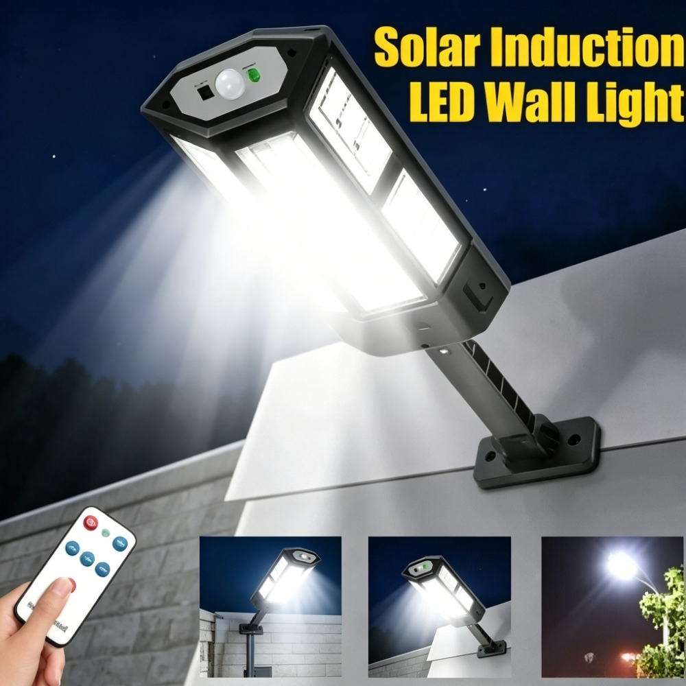 Outdoor Lighting Amazon - Leistungsstarke LED-Solarlampe für den Außenbereich, Wiederaufladbare