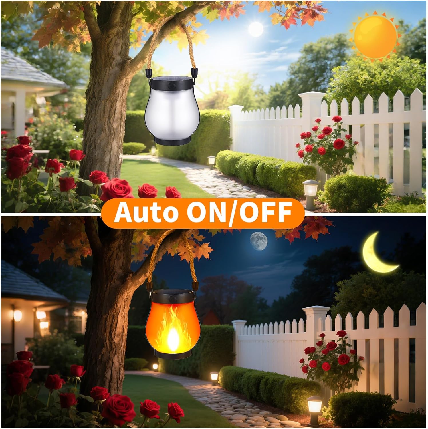 2er-Pack Solar-Flammenlaternen – Fire Torch Solar Bewertung und Preis