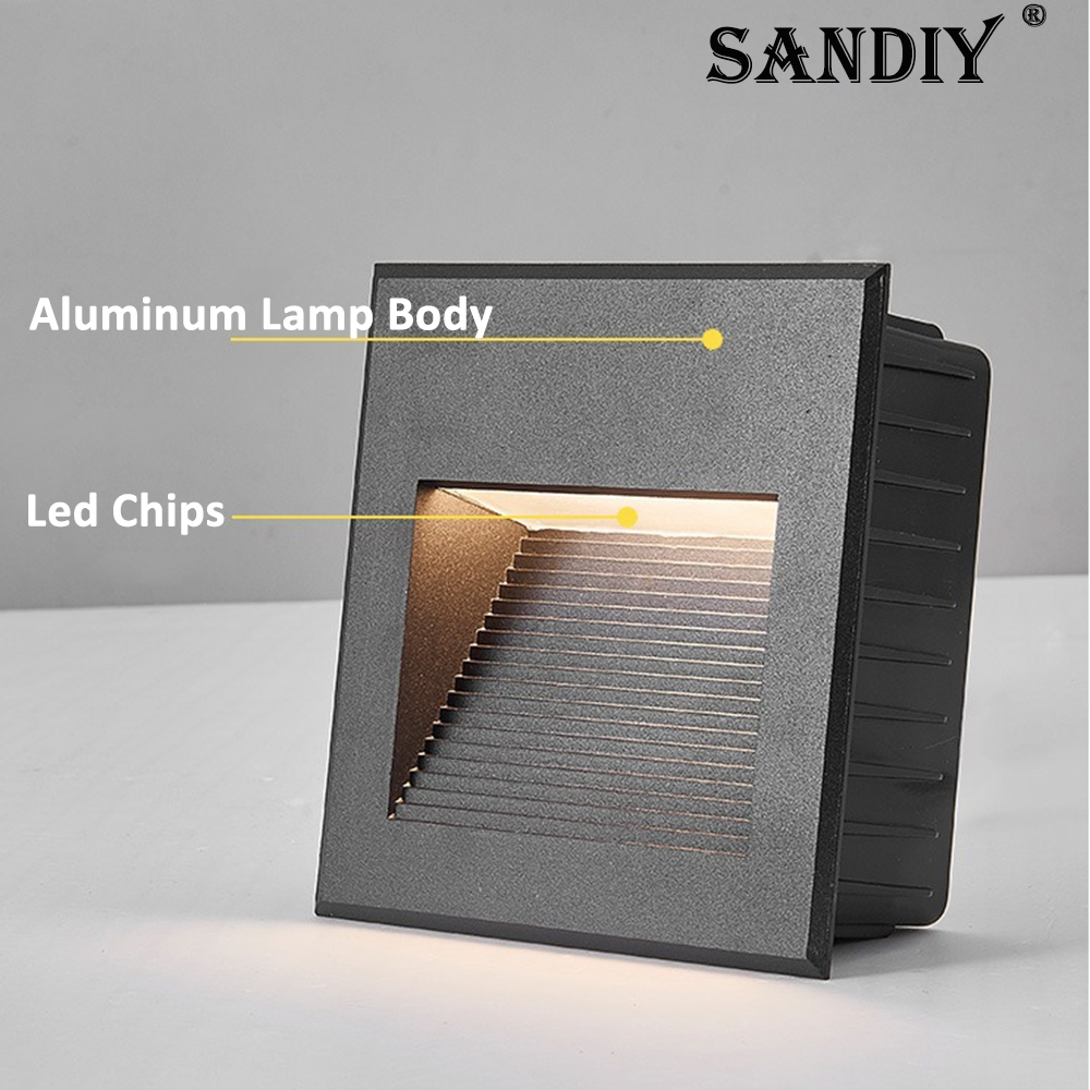 SANDIY Einbau-Außenwandleuchte – Outdoor Lighting Low Voltage Bewertung und Preis