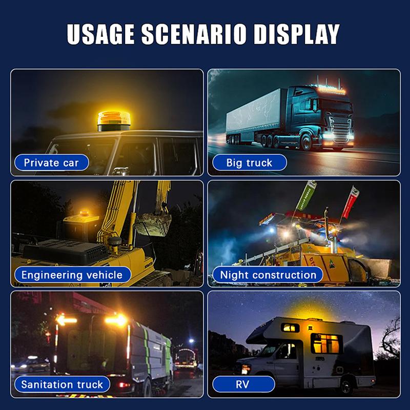 Solar-LED-Magnetisches Warnlic – Outdoor Lighting Beacon Bewertung und Preis