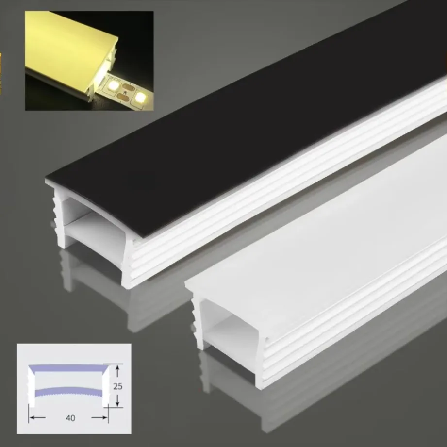 Einbau-weißer Silikonschlauch, – Outdoor Lighting Recessed Bewertung und Preis