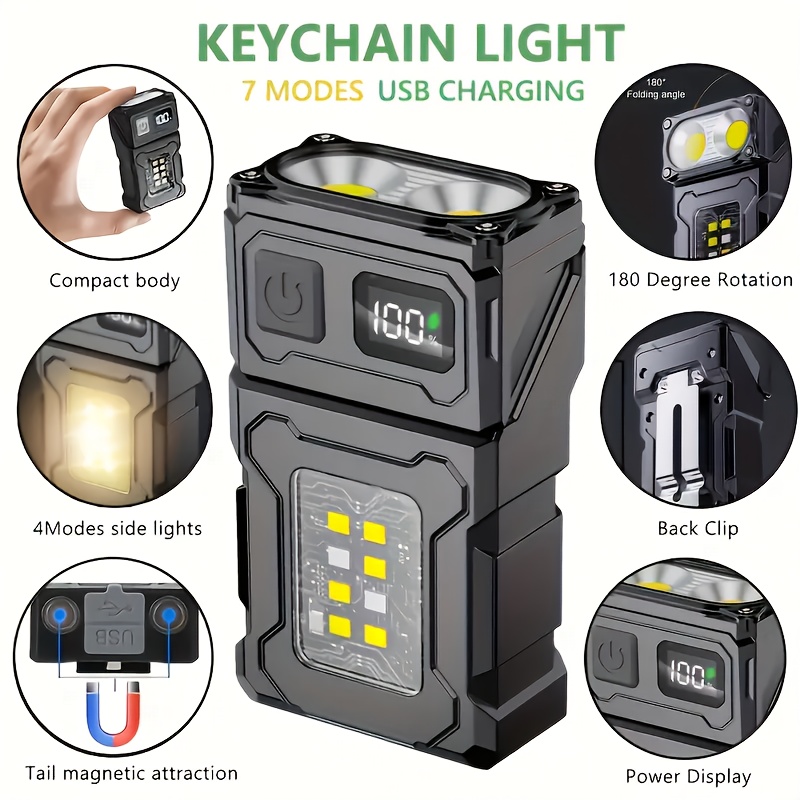 Mini wiederaufladbare LED-Tasc – Outdoor Lighting Usa Bewertung und Preis