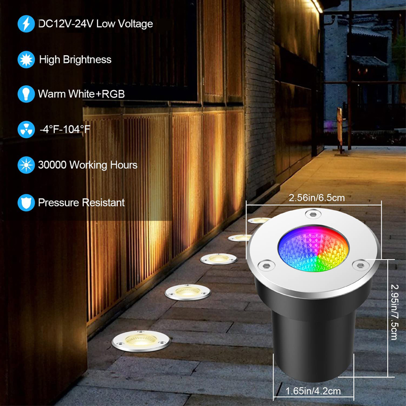 RGBW Niederspannungs-Landschaf – Outdoor Lighting Low Voltage Bewertung und Preis