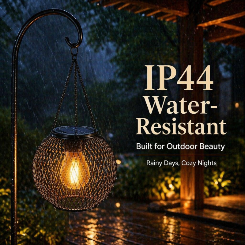 Solarbetriebene LED-Hänge-Bode – Outdoor Lighting Wire Bewertung und Preis
