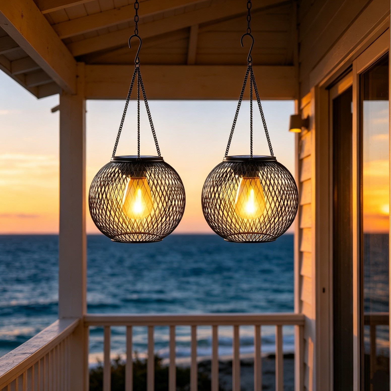 Solarbetriebene LED-Hänge-Bode – Outdoor Lighting Wire Bewertung und Preis
