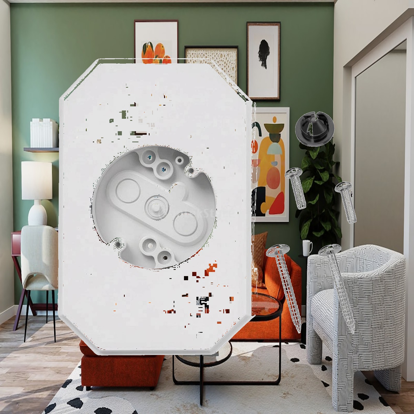 Montageblock für Außenwandleuc – Outdoor Lighting Electrical Box Bewertung und Preis