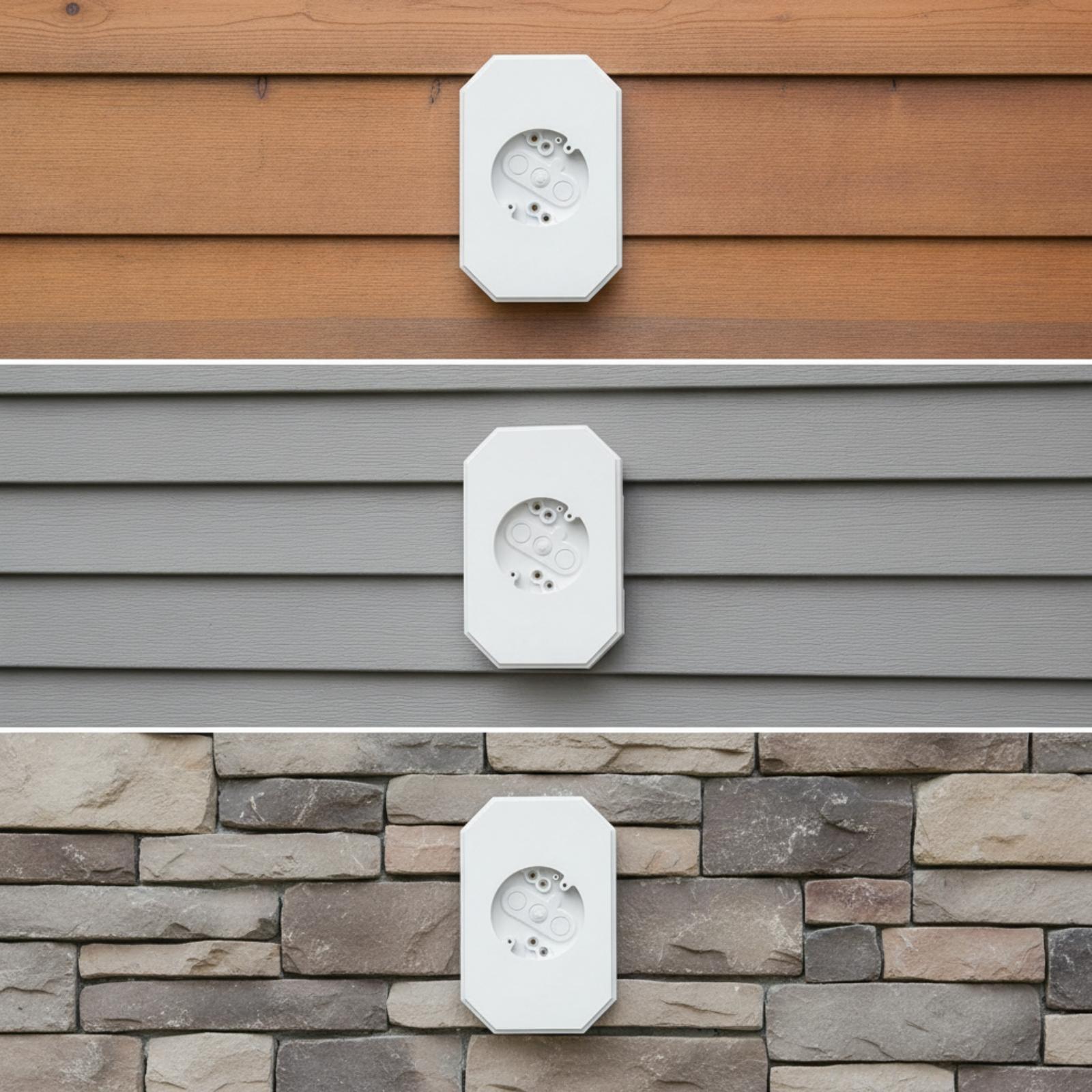 Montageblock für Außenwandleuc – Outdoor Lighting Electrical Box Bewertung und Preis
