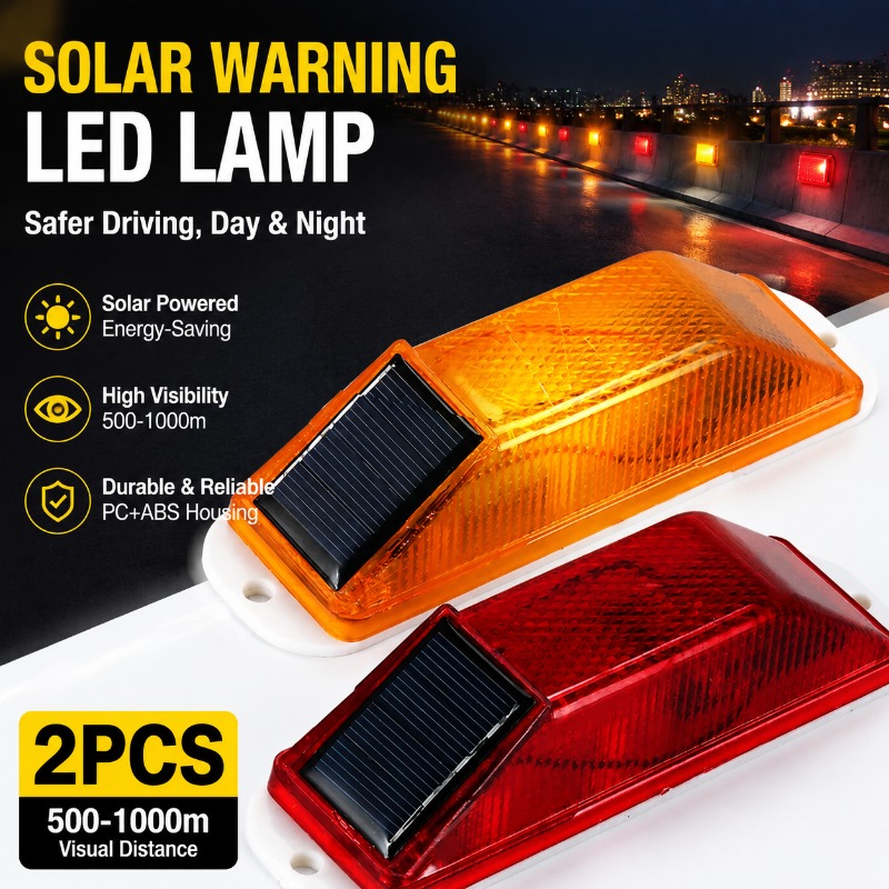 Solarbetriebene LED-Warnleucht – Outdoor Lighting Beacon Bewertung und Preis