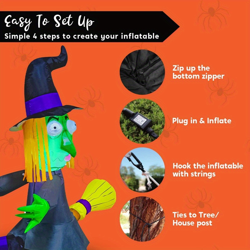 1,20 m große Halloween-Hexe mi – Outdoor Lighting Ideas For Party Bewertung und Preis
