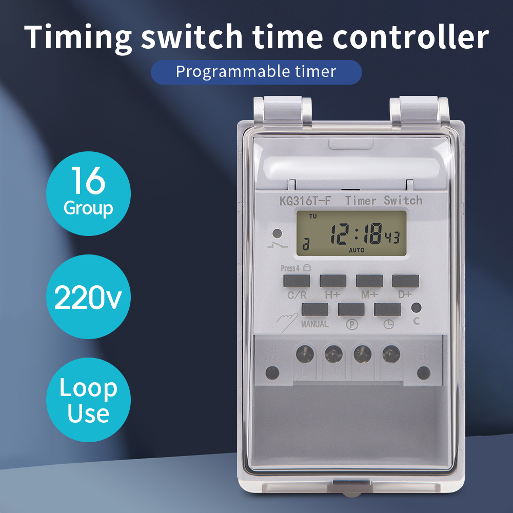 Digitaler Zeitschaltuhr, 220 V – Outdoor Lighting Timer Switch Bewertung und Preis