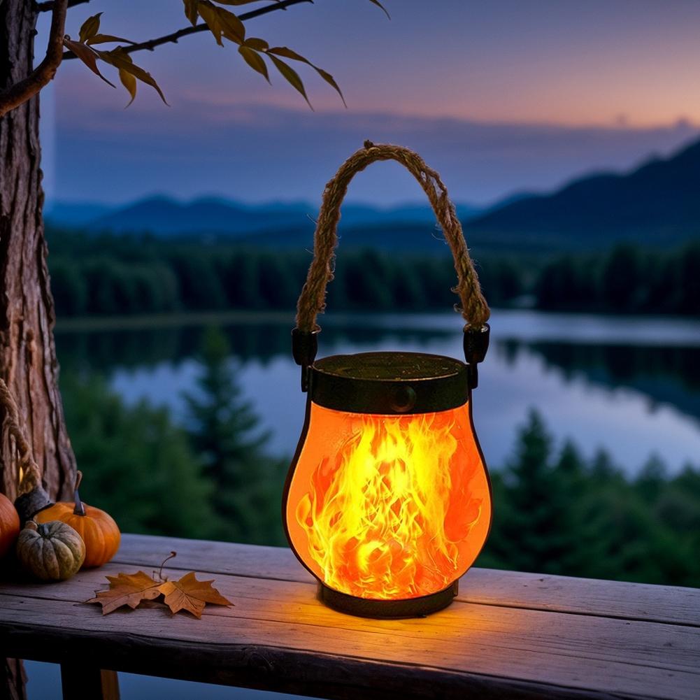 4/1 Stück Solar-Flammenlampe,  – Fire Torch Solar Bewertung und Preis