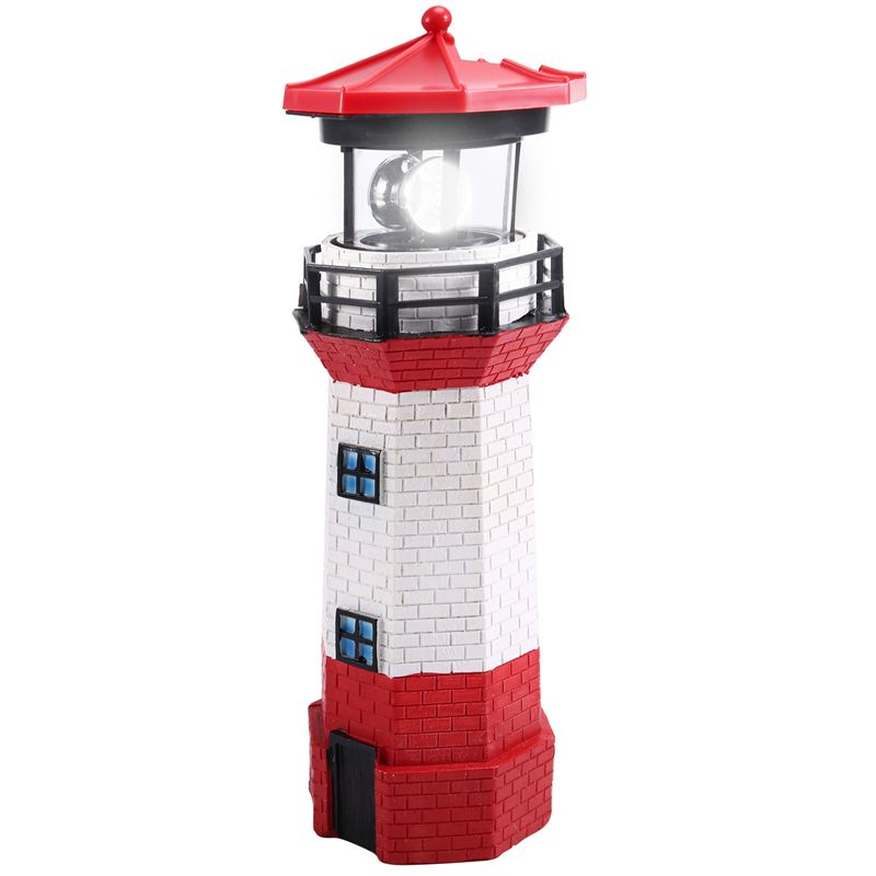LED Solar Rotierender Leuchttu – Outdoor Lighting Beacon Bewertung und Preis