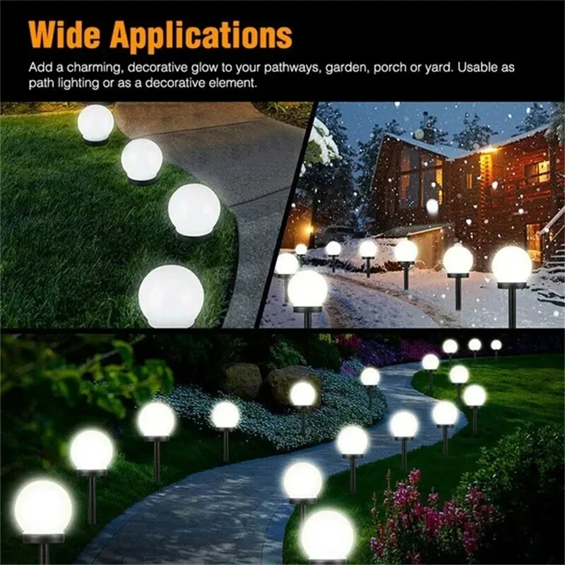 1/3/6/9PC Solar Powered Led-la – Outdoor Lighting Beacon Bewertung und Preis