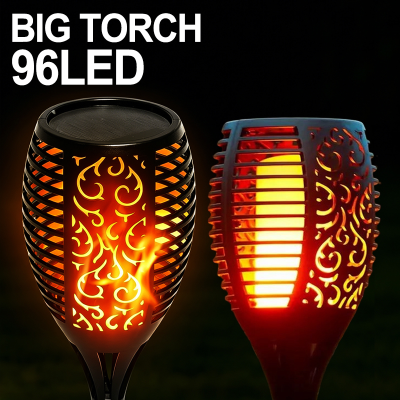 Outdoor LED Solar Gartenfackel – Fire Torch Solar Bewertung und Preis