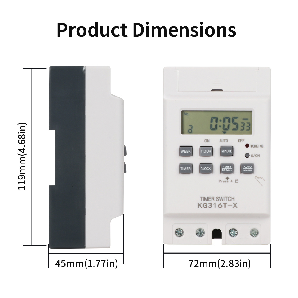 TNCE 30A Zeitsteuerungsschalte – Outdoor Lighting Timer Switch Bewertung und Preis