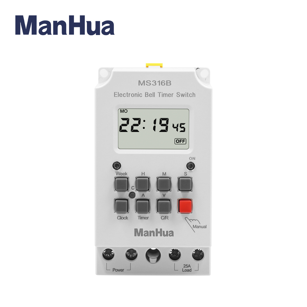 Manhua ms316b 220v 25a 68 am p – Outdoor Lighting Timer Switch Bewertung und Preis