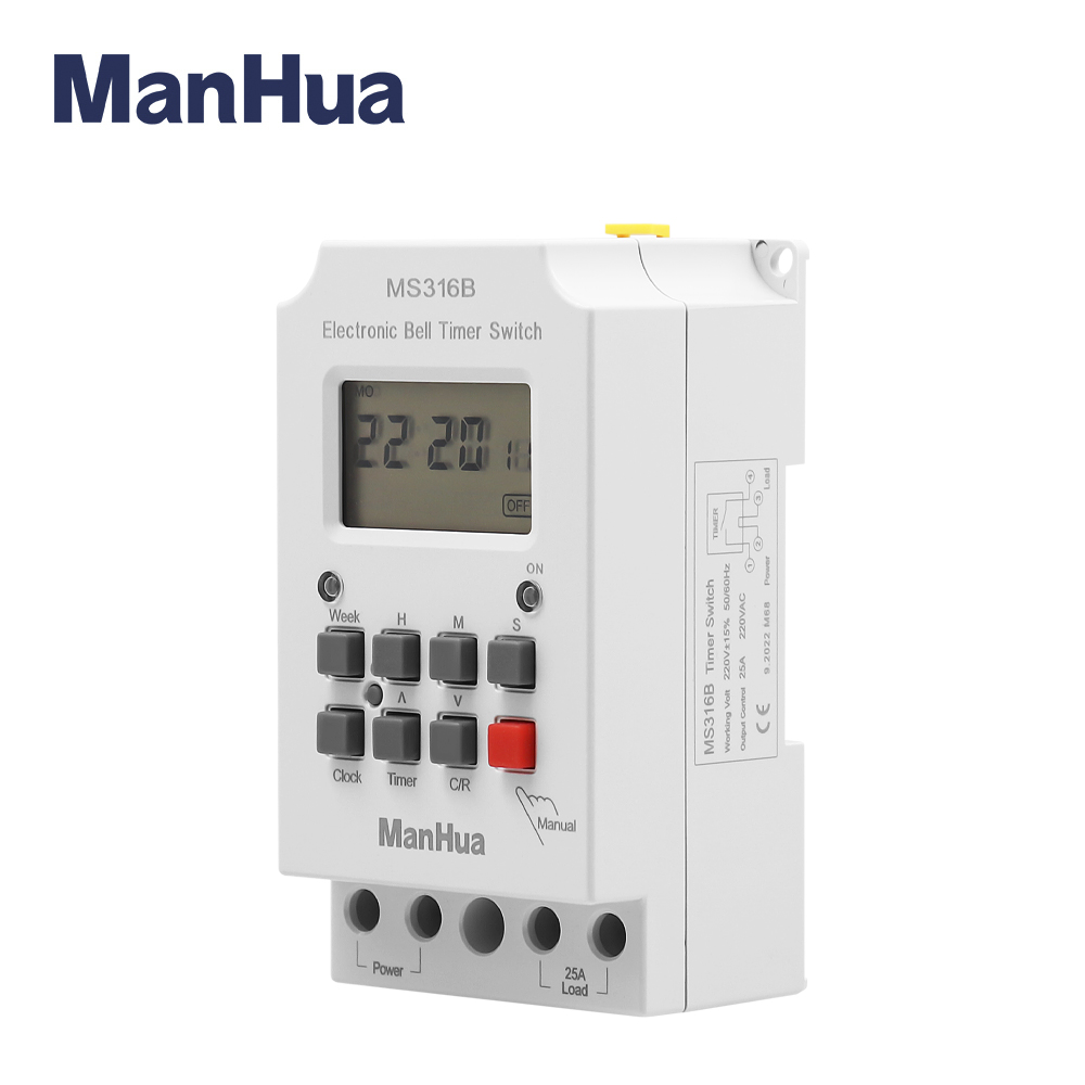 Manhua ms316b 220v 25a 68 am p – Outdoor Lighting Timer Switch Bewertung und Preis