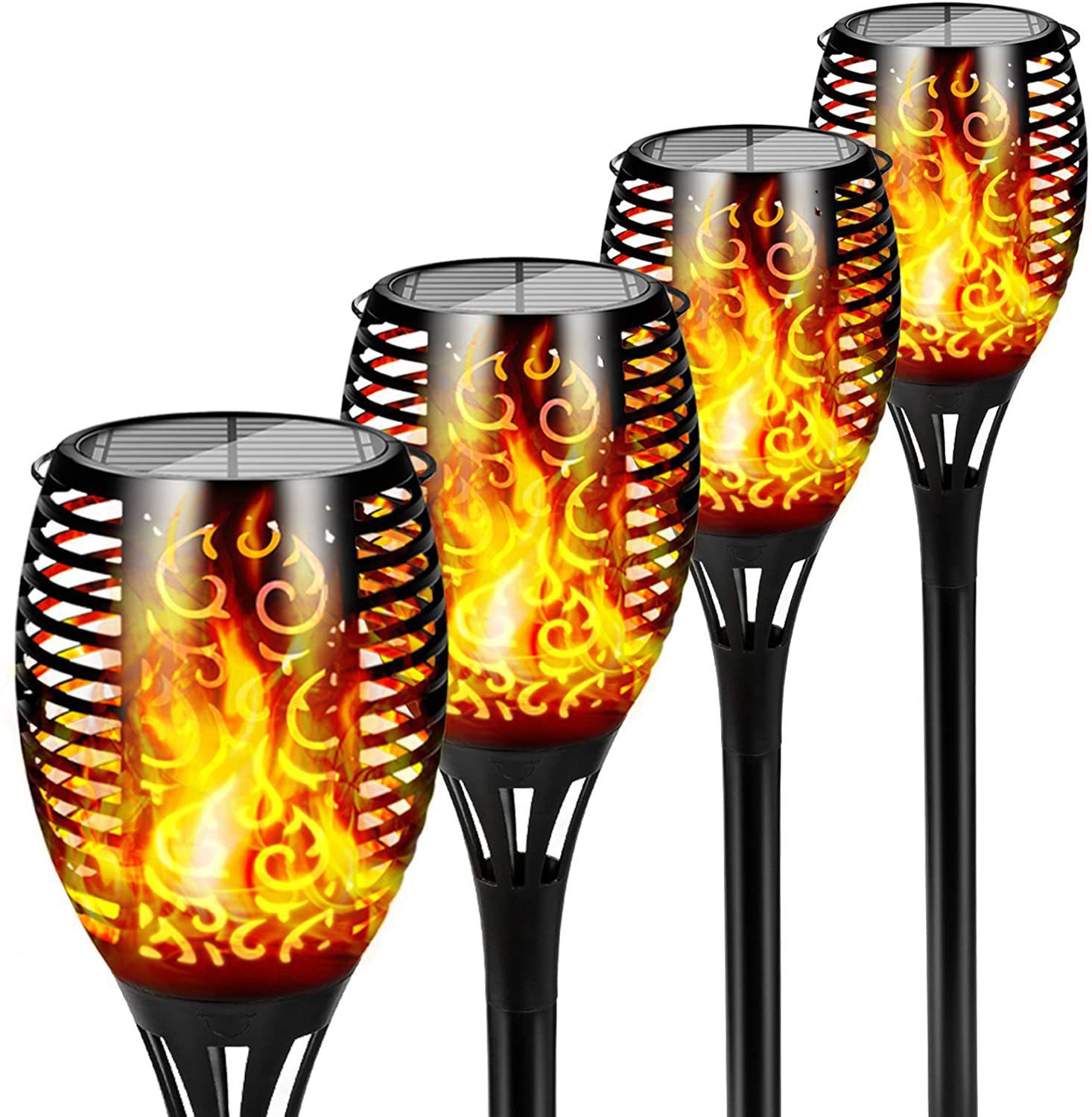 12LED Solar-Fackellicht Flacke – Fire Torch Solar Bewertung und Preis