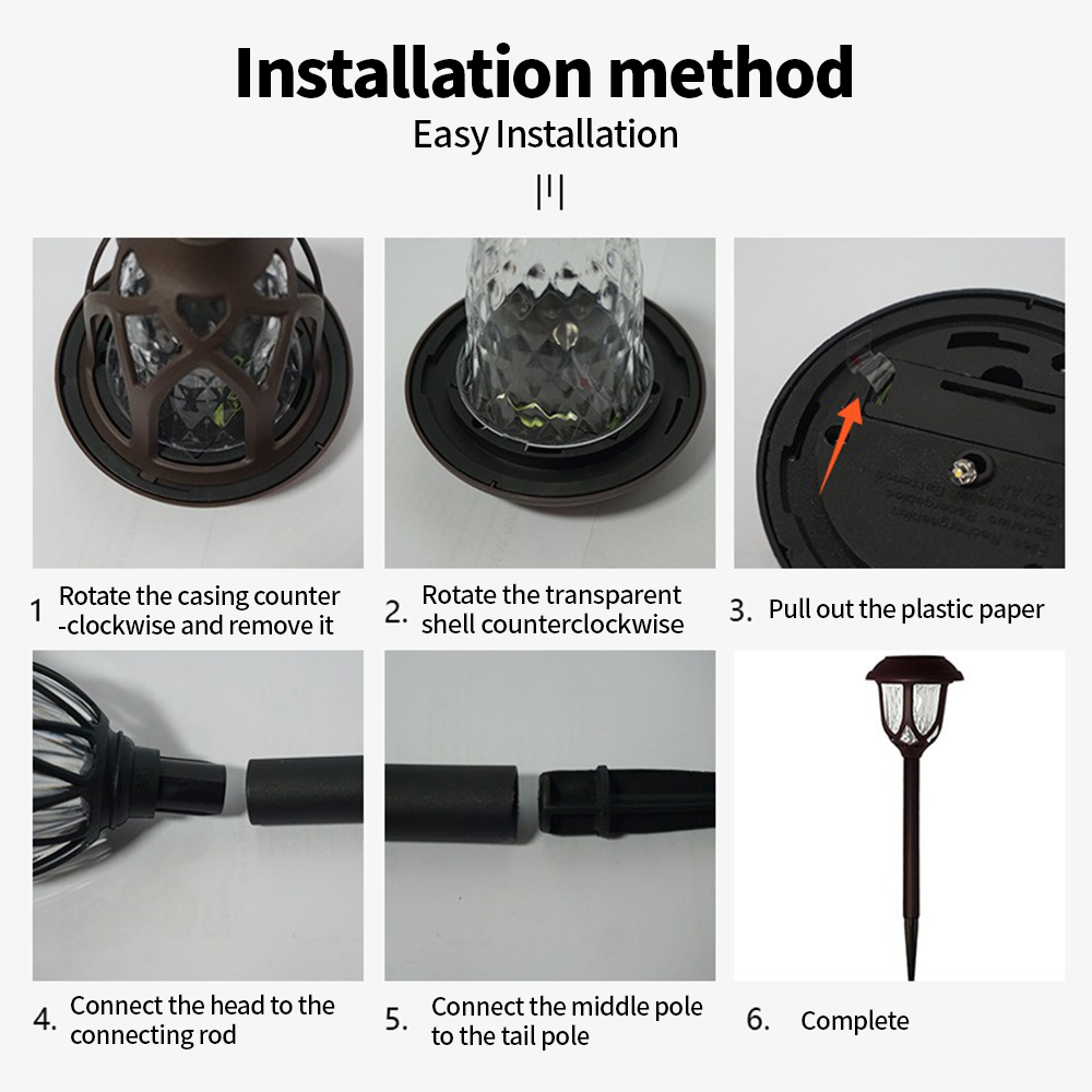 LED-Solar-Hoflampe, wasserdich – Outdoor Lighting Wire Bewertung und Preis