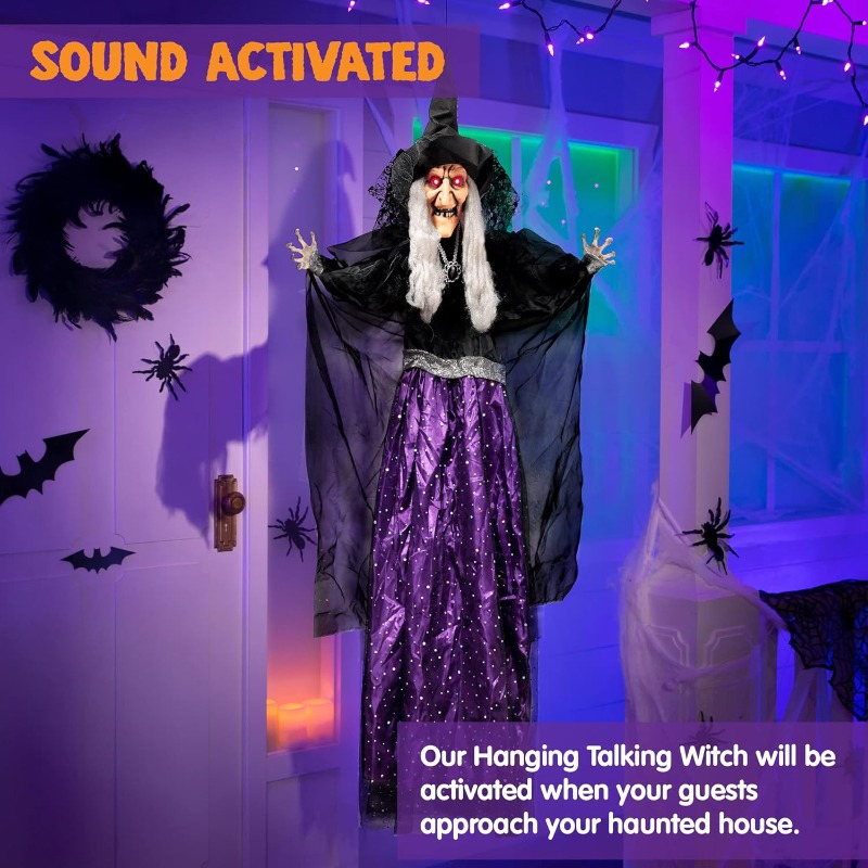 47'' Animierte Hexen-Halloween – Outdoor Lighting Ideas For Party Bewertung und Preis