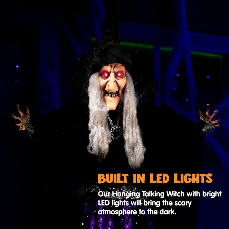 47'' Animierte Hexen-Halloween – Outdoor Lighting Ideas For Party Bewertung und Preis
