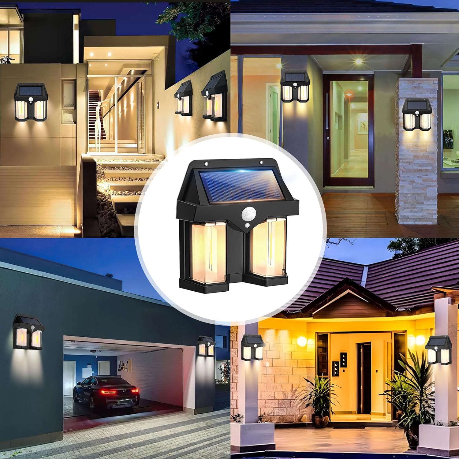 Solarbetriebene Wandleuchte im – Outdoor Lighting Amazon Bewertung und Preis