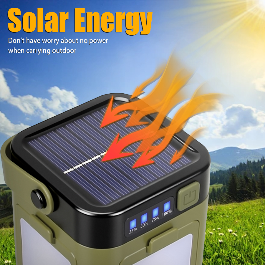Tragbare LED Solar Camping Lam – Fire Torch Solar Bewertung und Preis