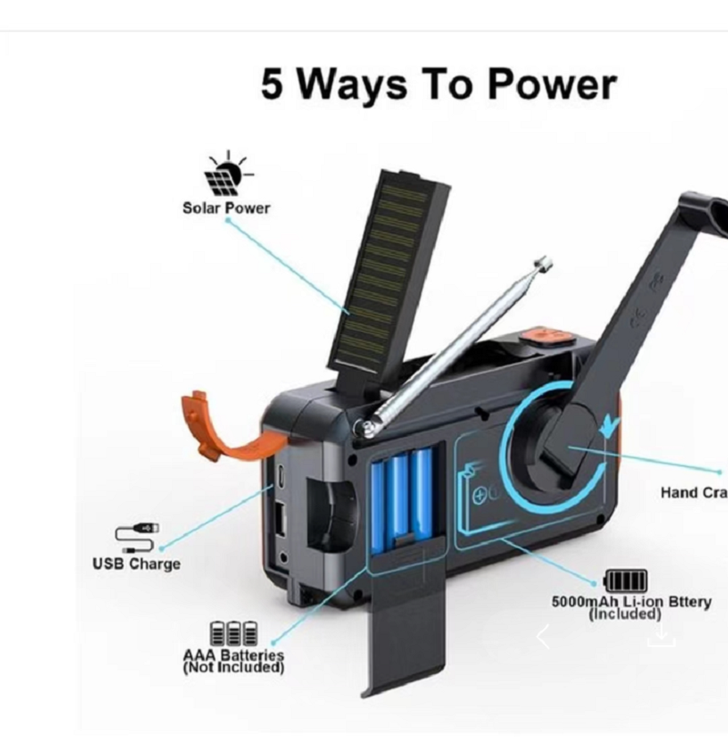 DAB/DAB+/FM Digitalradio mit 5 – Fire Torch Solar Bewertung und Preis
