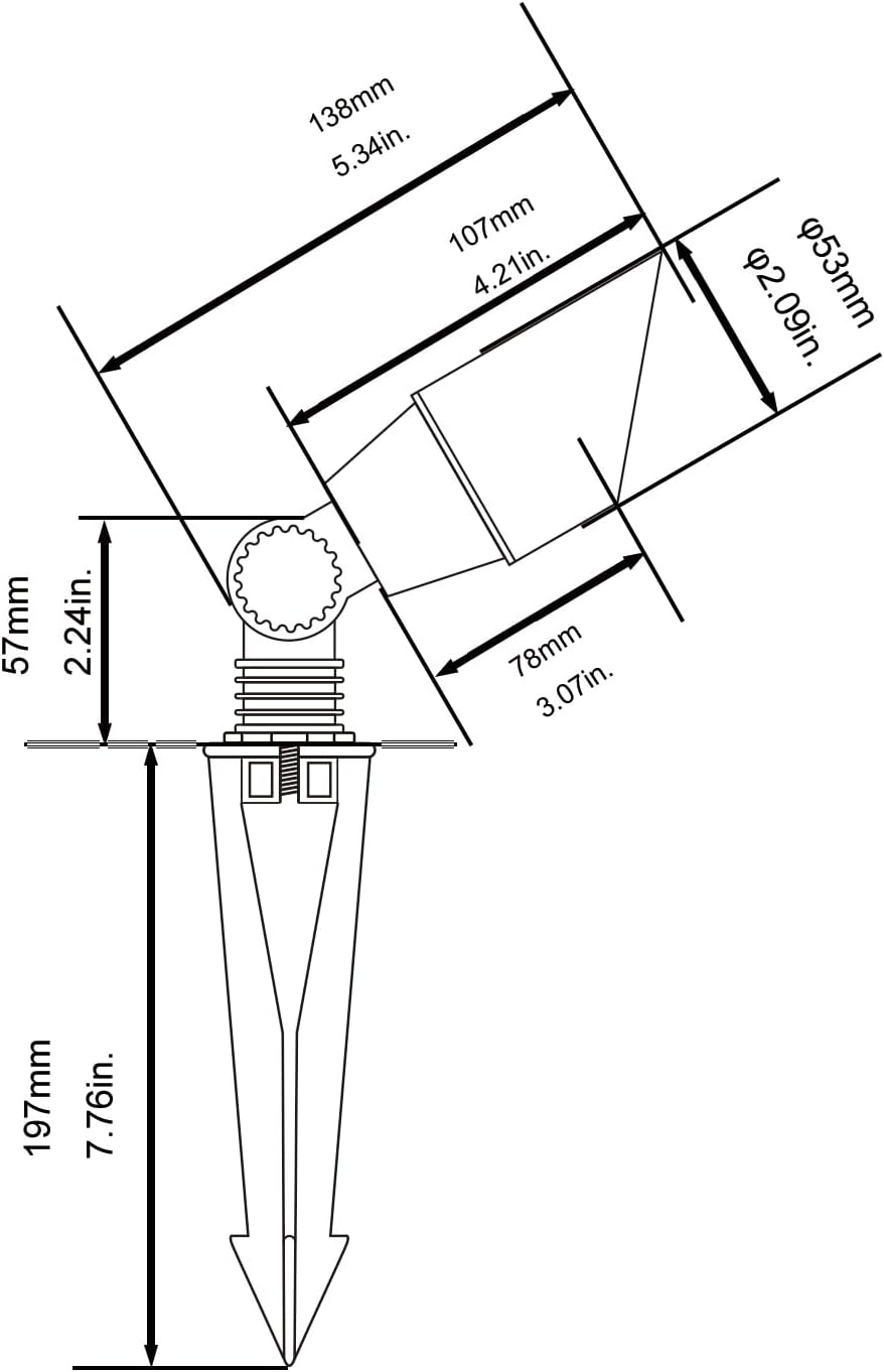 Massive Messing-LED-Landschaft – Outdoor Lighting Low Voltage Bewertung und Preis