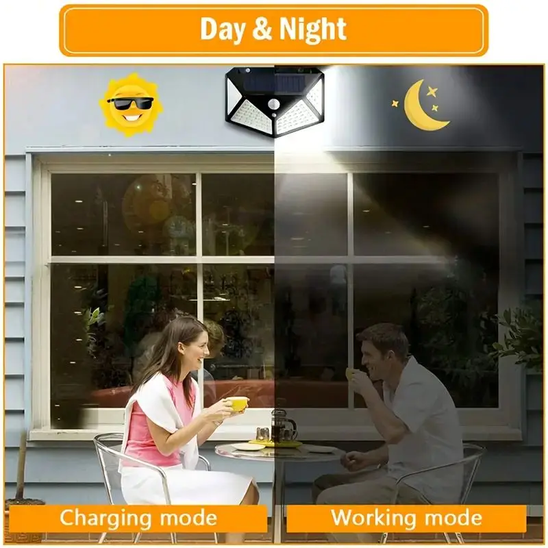 100 LED Solar-Gartenleuchte fü – Outdoor Lighting Amazon Bewertung und Preis