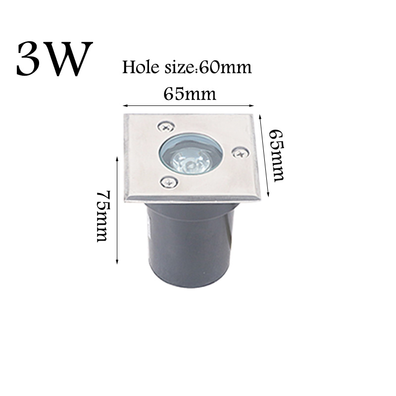 AC85-265V DC12V Wasserdichte L – Ground Light Recessed Bewertung und Preis