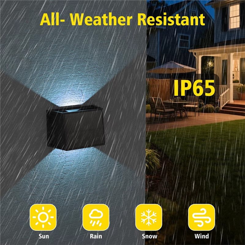 AT19-Solar-Wandleuchte für den – Outdoor Lighting Options Bewertung und Preis