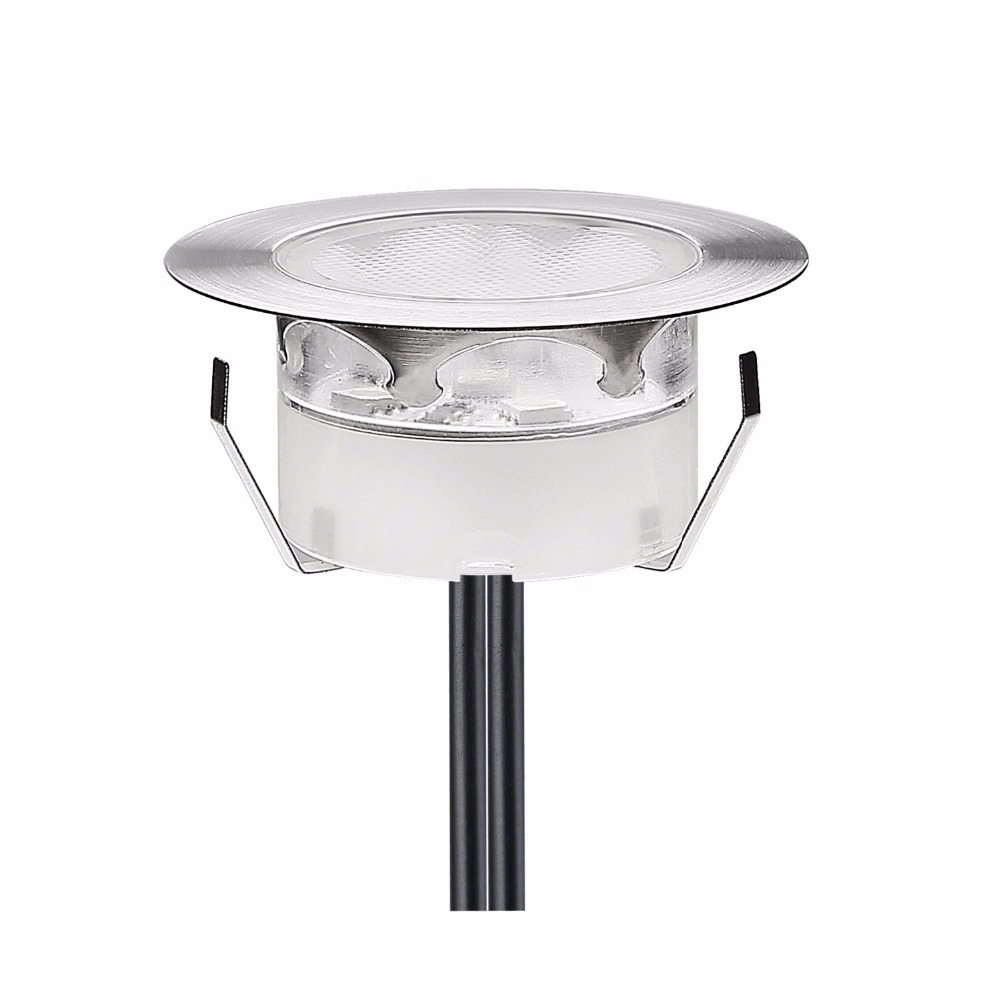 QACA Outdoor-Einbauleuchte, Ni – Outdoor Lighting Low Voltage Bewertung und Preis