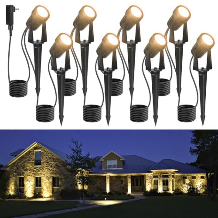 85,3FT LED-Außenbeleuchtung fü – Outdoor Lighting Low Voltage Bewertung und Preis