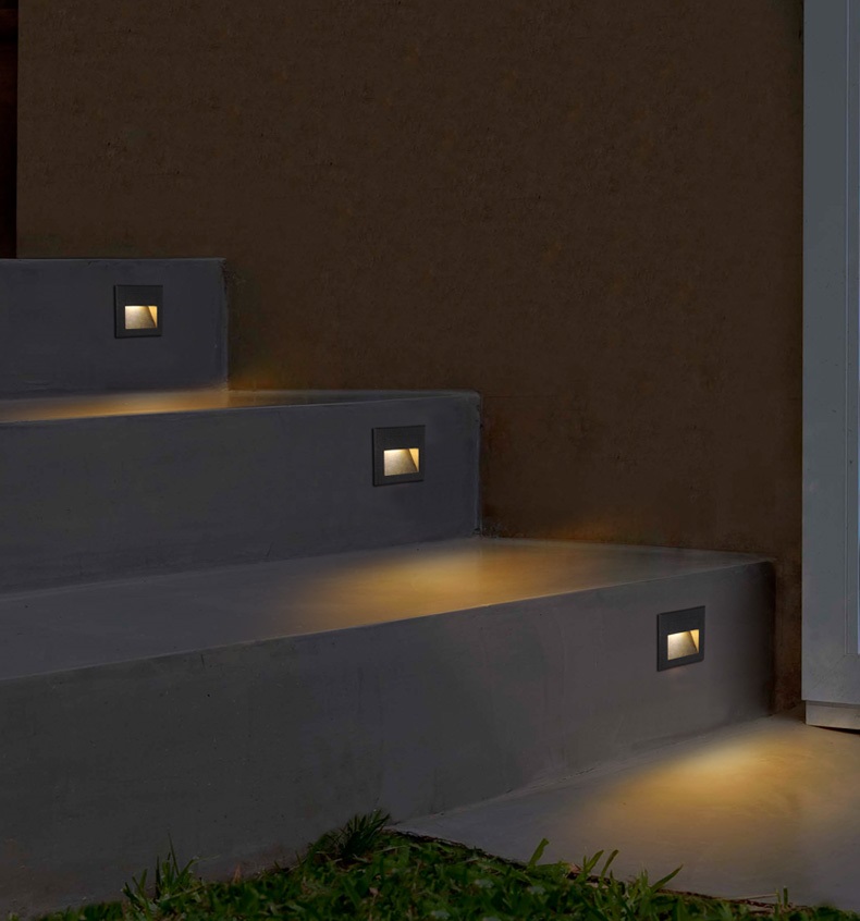 LED-Terrassenstufenleuchte 15  – Outdoor Lighting Recessed Bewertung und Preis