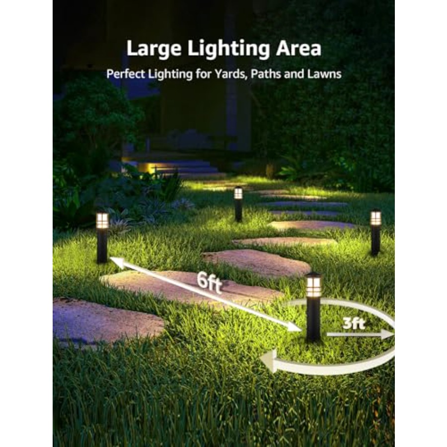 4er-Pack Niederspannungs-Wegbe – Outdoor Lighting Low Voltage Bewertung und Preis