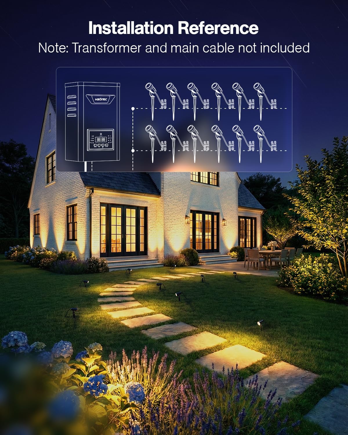 12er-Pack Niederspannungs-Land – Outdoor Lighting Low Voltage Bewertung und Preis