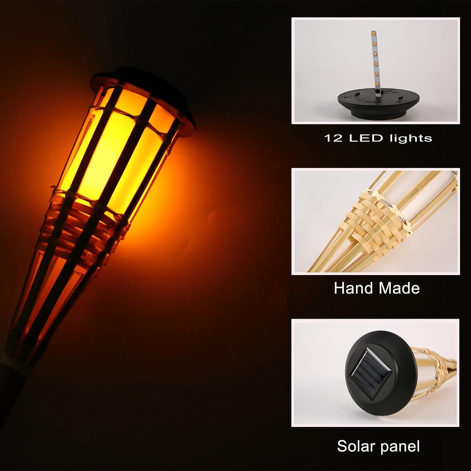 Solarlampen LED Flammeneffektl – Fire Torch Solar Bewertung und Preis